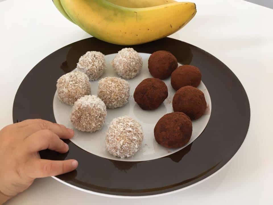 Kokosbälldchen, Hafer-Kokos-Bällchen