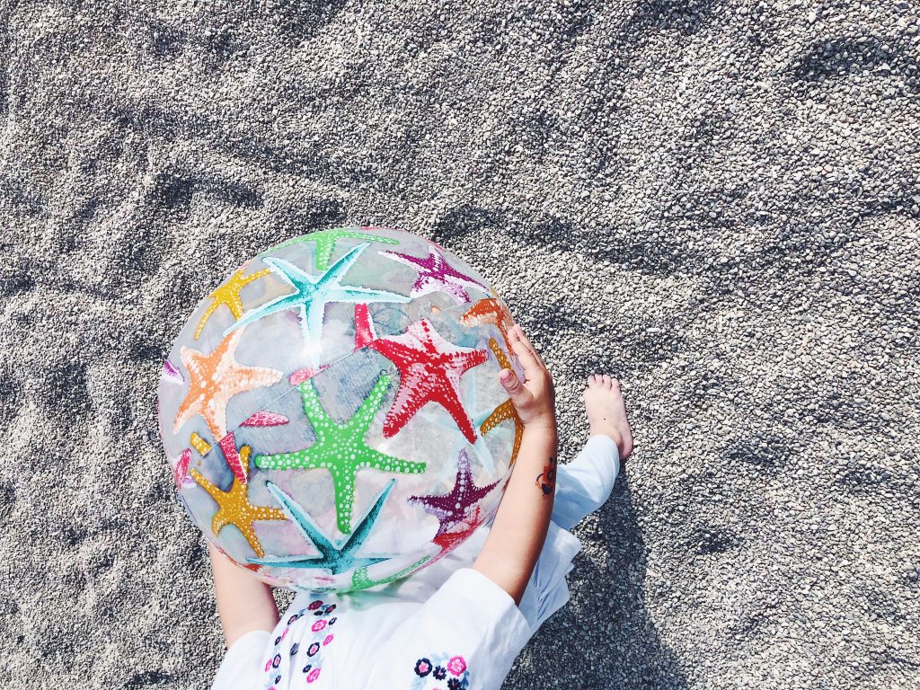 strandbesuch mit baby und kleinkind