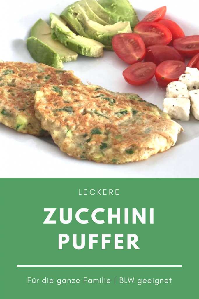 Zucchinipuffer Rezept BLW Kinderrezepte Familienrezepte Zucchinirezepte Thermomix