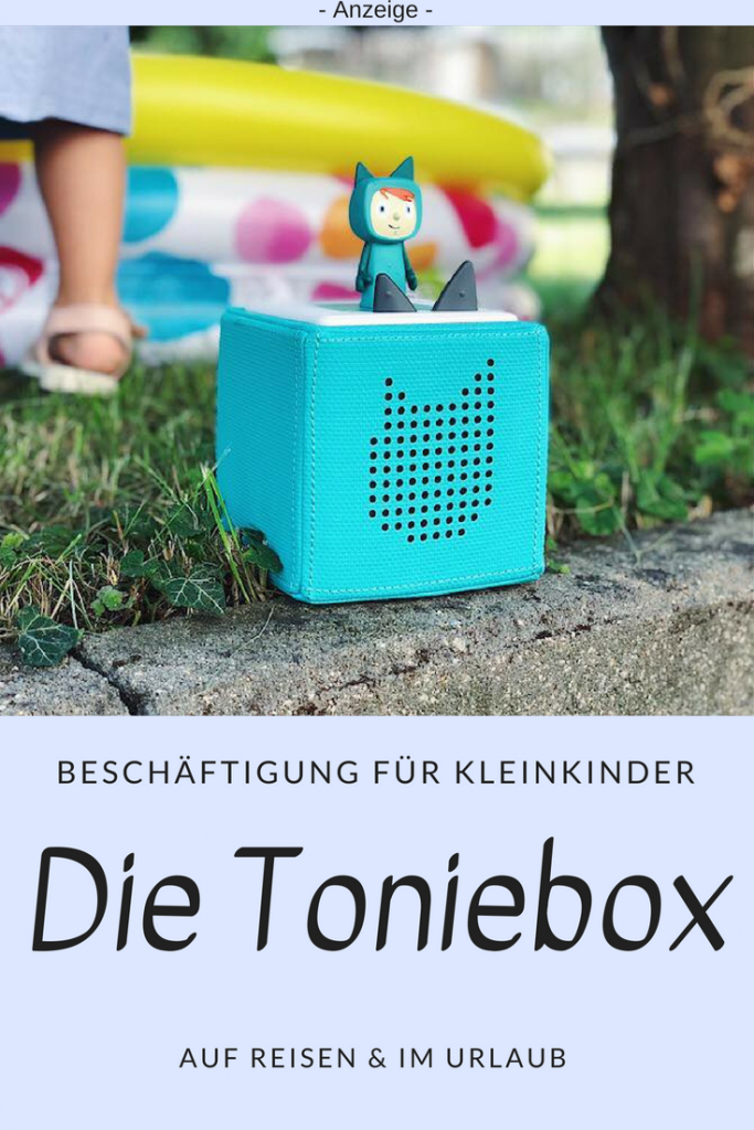 Beschäftigung für Kleinkinder im Auto und auf Reisen mit der Toniebox