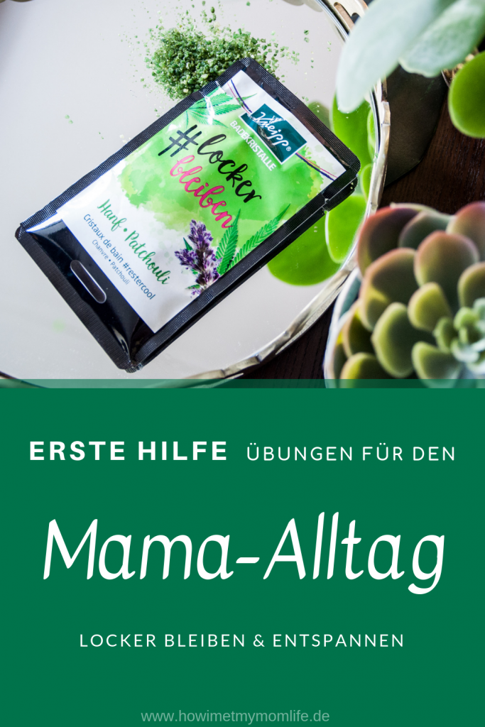 Locker bleiben im Mama-Alltag mit Kneipp anti stress atemübung wellness