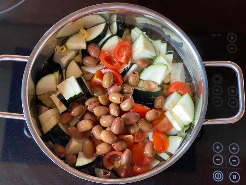 Mediterrane One Pot Pasta für Kinder