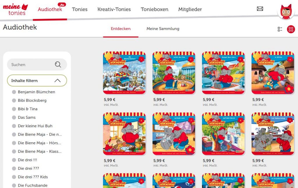 Tonies Audiothek Anleitung