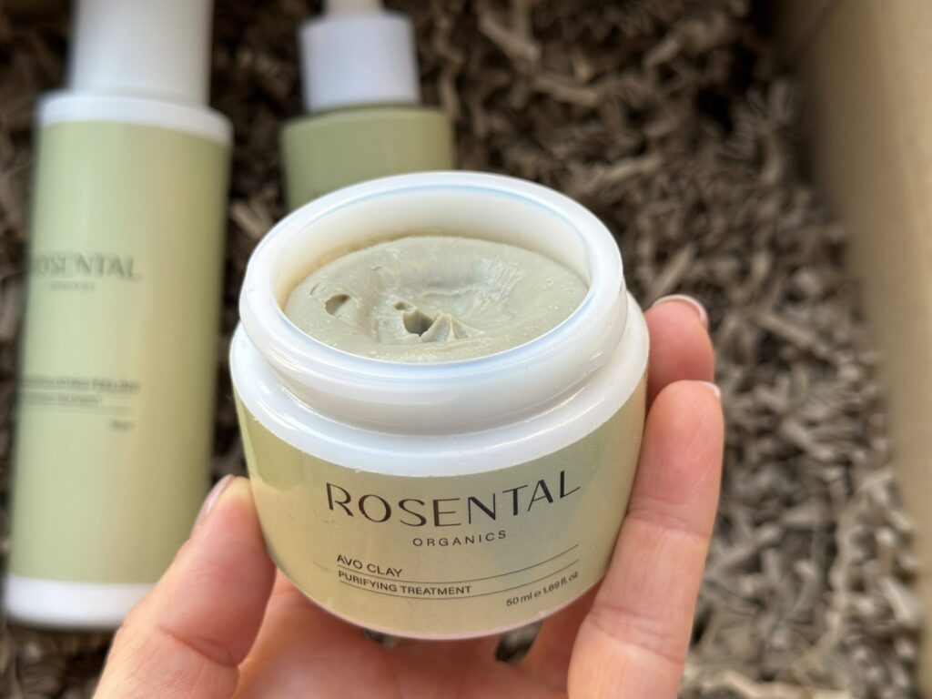 Naturkosmetik gegen unreine Haut, Rosental Organics Testbericht Avo Clay Maske